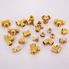 Bsp 1 2  Brass Pipe Fitting Straight Elbow Tee Cross Union Connector Adapter New