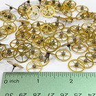 20 Large Watch Wheels 14-15mm Steampunk Gears Parts Pocket Watchmaker Repair Lot