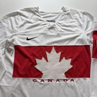 Vintage Nike Team Canada Iihf Hockey Jersey White Adult Size Large Rare