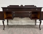 Vintage Georgian Revival Mahogany Sideboard Buffet Console