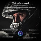 T6 Motorcycle Bluetooth Headset Helmet Intercom 2-way 1000m Communication  shell