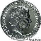 2014 U k    2 Britannia 1 Oz  999 Fine Silver Coin Bu