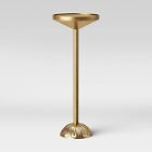 Catalana Round Figural Metal Drink Table Brass - Opalhouse