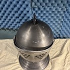 Medieval Knight Helmet Ice Bucket Vtg mcm 60s Bar Accessory