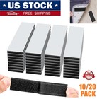 20   Heavy Duty Hook   Loop Adhesive Strips Sticky Back Fastener 4   Double-sided