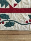 Handmade Christmas holiday Quilt 8ft X 8ft