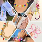 6000 pcs Clay Beads Kit  24 Colors Diy Jewelry   Bracelet Making For Teen Girls