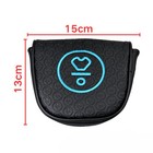 Lab Df3 Golf Putter Cover Black Magnetic Closure