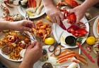 4-person Seafood Tools Set Includes 2 Crab Crackers  4 Lobster Shellers  4 Crab