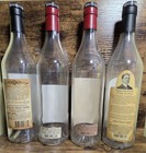 Pappy 15  Reserve Rye 13  Van Winkle Lot B 12yr  Van Winkle 10yr Empty Bottles