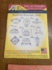 Vintage Aunt Martha   s Hot Iron Transfers Lot Of 10 Embroidery Patterns Uncut Nip