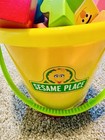 Bright Starts Sesame Street Wooden Toddler Building Blocks