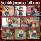 Halloween Funny Scary Cosplay Costume For Dogs Pet Costume Party Outfit