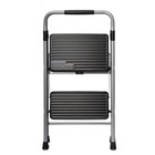 Hyper Tough 2 Step Steel Folding Platform Step Stool 225 Lb Capacity