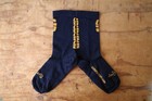 Sockguy Gravelstoke Wool Socks - 6   Navy yellow  Small medium