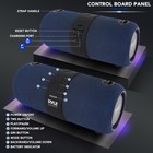 Pyle Portable Bluetooth Speaker Radio System - 2 Channel Bt Fabric Speaker blue 
