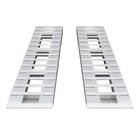 2pcs Aluminum Trailer Ramps Loading Ramps Truck Car Auto Trailer Ramps