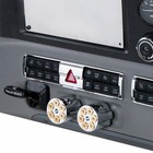 Hazard Switch Panel Trim For Freightliner Cascadia 2018 Chrome Plastic Up 42438
