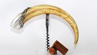 Antique Corkscrew With Sterling Silver Cap  Wine Bottle Opener