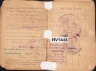 Wwii Original Soviet Military Pass Id Berlin 1945 Order Red Star Rare