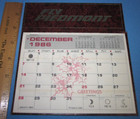 Piedmont Airlines   Desktop Calendar For 1987