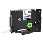 Compatible With Brother Tz-221 Tze-221 9mm Pt Black On White Label Tape 0 35   