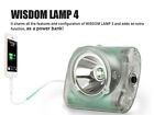 Wisdom Cap Lamp Model 4  4a  Led Rechargeable Hard Hat Cordless Mine Light 