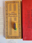 Cribbagemaster Drueke Model 1950 Once-a-round Three Track Cribbage Board Usa