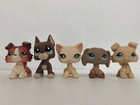 5pcs lot Littlest Pet Shop Figure Lps Cat Dog  1542 1519 733 518 1194 Kid Toy