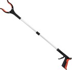 Lightweight 32-inch Ergonomic Grabber Tool With Rotating Head For Easy