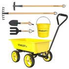 Stanley Jr  Kids Gardening Tools Set - 6 Pcs Gardening Wagon Set For Kids