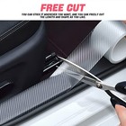 2 7 X 197 Inch Car Door Sill Protector Tape   Pvc  Cut-to-fit 2 7  X 197  White