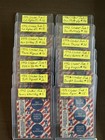 Vintage Cracker Jack Unopened Mini Baseball Cards   Ballpark Legends Stars Show 