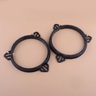 4pc Rings Fit For Subaru Impreza Forester 6 5  Rear Door Speaker Adapter Spacer-