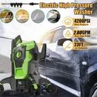 Electric Pressure Washer 4200psi Car Power Washer With 4 Nozzles   32ft Hose