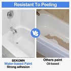 Tile Paint  Tub And Tile Refinishing Kit With Tools  Tub Refinishing Kit - White