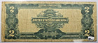 1899  2 Silver Certificate  mini Porthole    Fr  258   Solid Fine vf   Inv 554