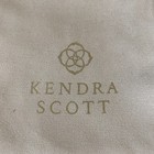 Kendra Scott Gray Jewelry Pouch Bag Drawstring  f7 