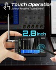 Seesii Tiny Spectrum Analyzer 100khz-960mhz 2 8   Lcd Antenna Tinysa Ultra Pc