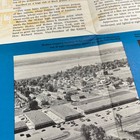 1950s St  Lawrence Generating Station Fold Out 16x20 Map Robert Moses Ny A4