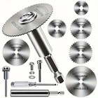 High-speed Steel Saw Blades 10pcs  1 4  Hex Shank Universal Fit For Grinders  Me