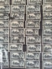 Great Britain High Value 1955 Scott 312 Castle Stamps Bock Of 40 W watermark