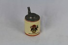 Antique German Gruss Aus Munchen Mini Child Porcelain Beer Stein Mug Pewter Lid