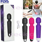 Rechargeable Multispeed Women Vibrator Full Body Personal Massage Wand Massager