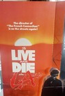 1985  to Live And Die In La  William Friedkin 4 5 Ft Vestron Video Store Standee