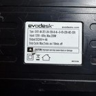 Evodesk Black 120v 60hz Dc 24v Electric Height-adjustable Desk Control Box