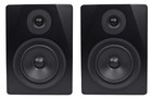  2  Rockville Apm5b 5 25  Studio Monitors active Subwoofer 36  Stands pads