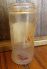 Vintage Hand-crafted Bottle-nursing Home Label-approx  2 5  Tall