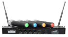 Gtd Audio 4 Channel Vhf Handheld Wireless Microphone System Mic  brand New  380h