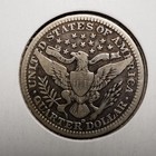 1913   d   Barber Silver Quarter     nice    Free Shipping   C2141